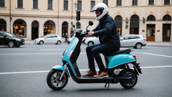 Découvrez le scooter électrique 50 avec recharge instantanée